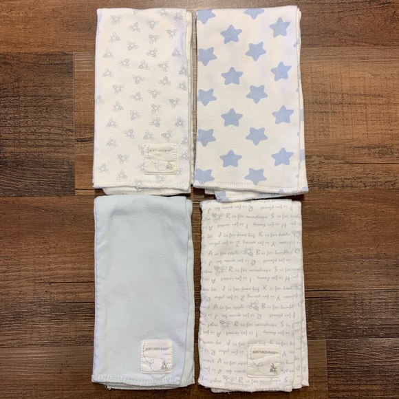 burt's bees burp cloths